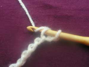 Slip Stitch how to step 1 Slip Stitch how to step 1