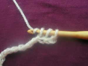 Half Treble how to step 3 Half Treble how to step 3
