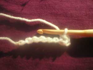 Slip Stitch how to step 2 Slip Stitch how to step 2
