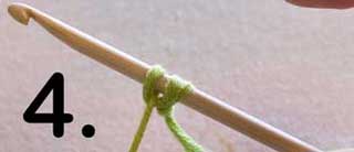 First Half of Double Stitch step 4
