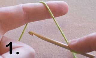 Second Half of Double Stitch step 1