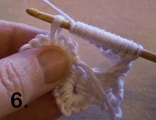 Joining Picot step 6