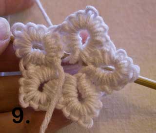 Joining Picot step 9
