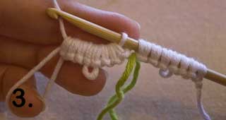 Crotat strings step 3