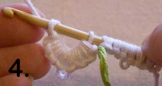 Crotat strings step 4