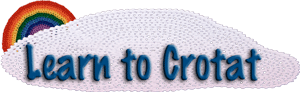 Free Crotat Crochet Tatting Tutorial.