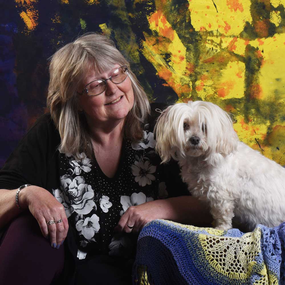 Helen Free, designer and textile artist.