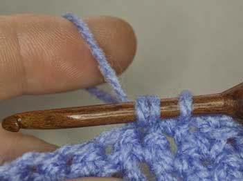 Loop Stitch step 4 Loop Stitch step 4