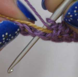 Tapestry Crochet how to step 1 Tapestry Crochet how to step 1