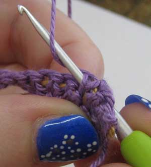 Tapestry Crochet how to step 2 Tapestry Crochet how to step 2