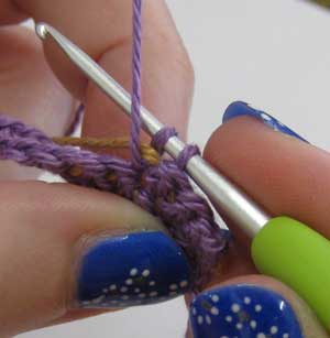 Tapestry Crochet how to step 3 Tapestry Crochet how to step 3