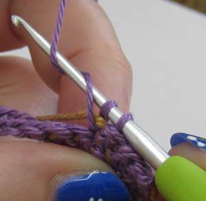 Tapestry Crochet how to step 4 Tapestry Crochet how to step 4