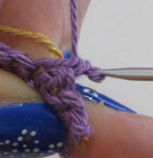 Tapestry Crochet how to step 5 Tapestry Crochet how to step 5