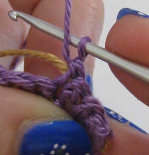 Tapestry Crochet how to step 6 Tapestry Crochet how to step 6