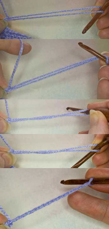 Twisted Loop Fringe how to step 4 Twisted Loop Fringe how to step 4