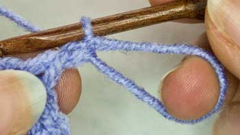 Twisted Loop Fringe how to step 6 Twisted Loop Fringe how to step 6
